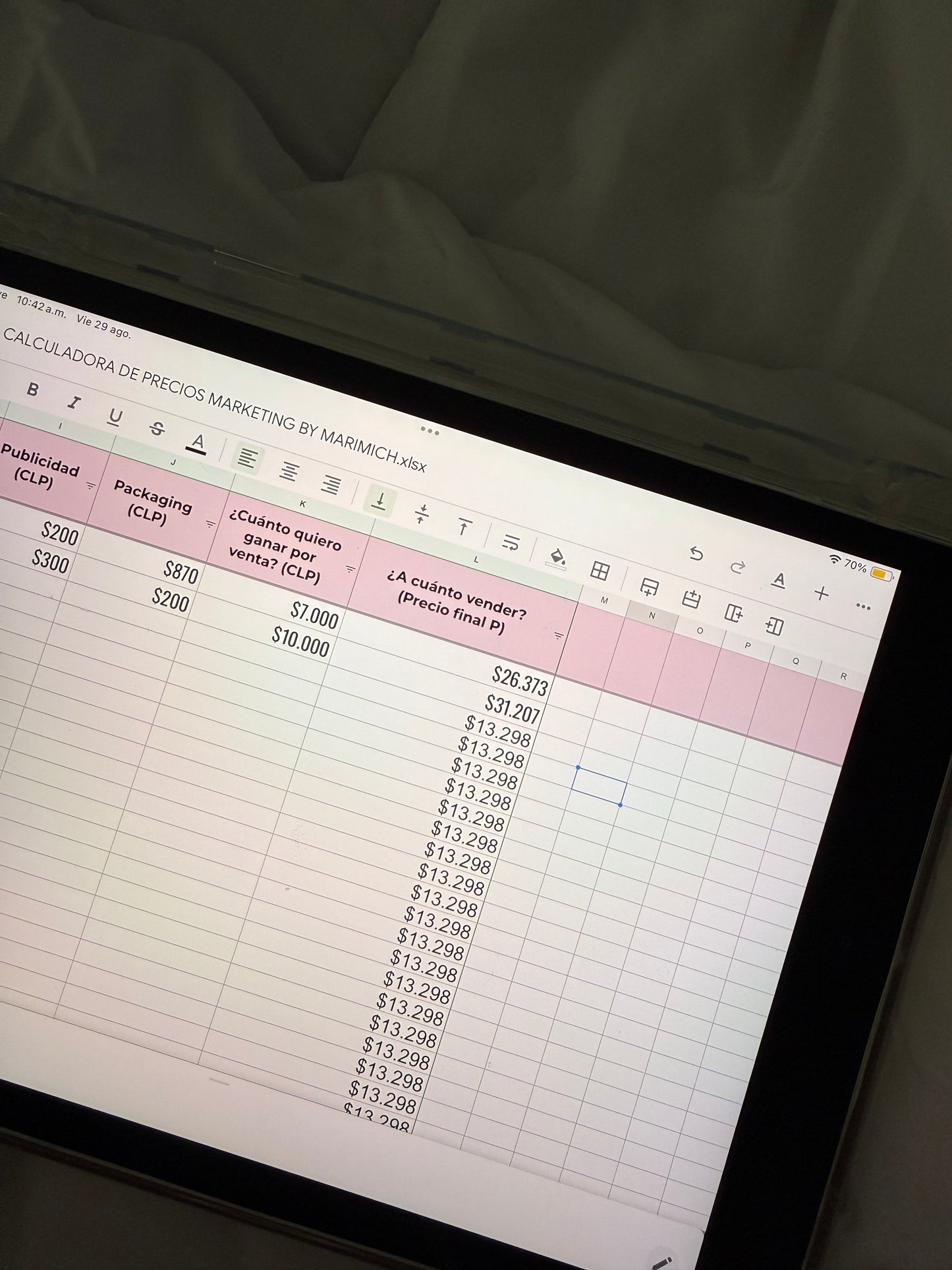 CALCULADORA PRECIOS+GUÍA
