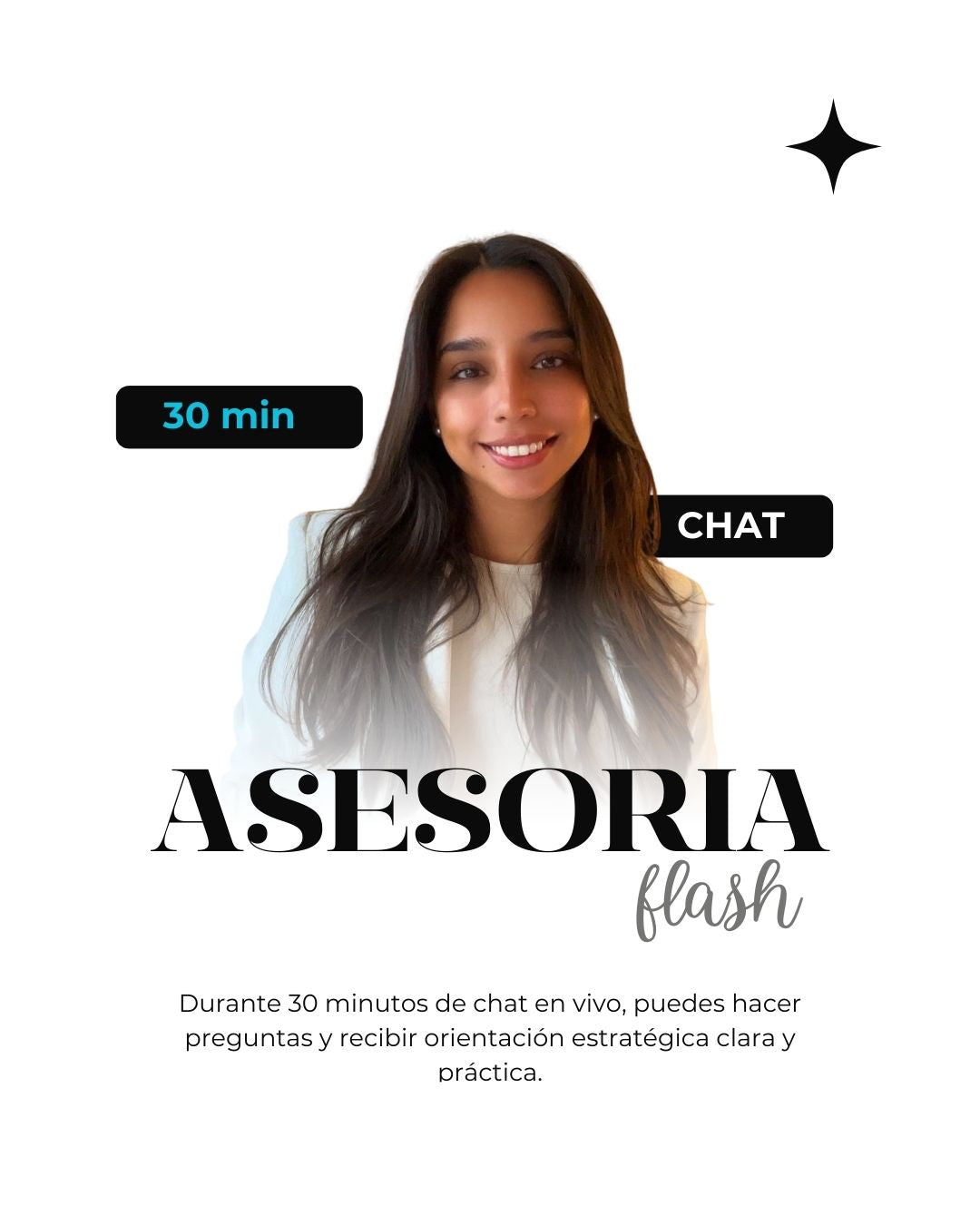 ASESORÍA POR MENSAJE — CHAT EN VIVO (30 MIN)