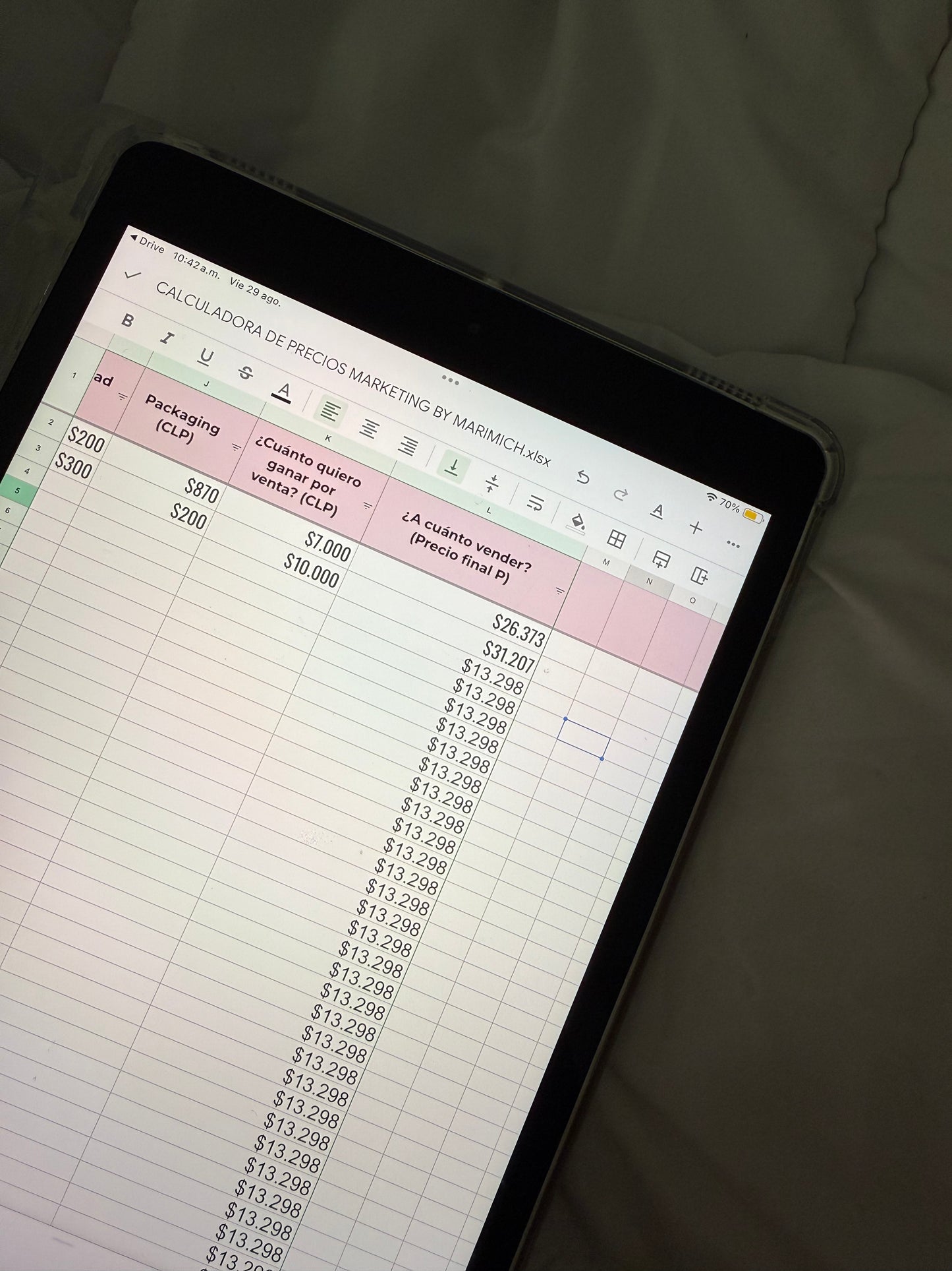 CALCULADORA PRECIOS+GUÍA