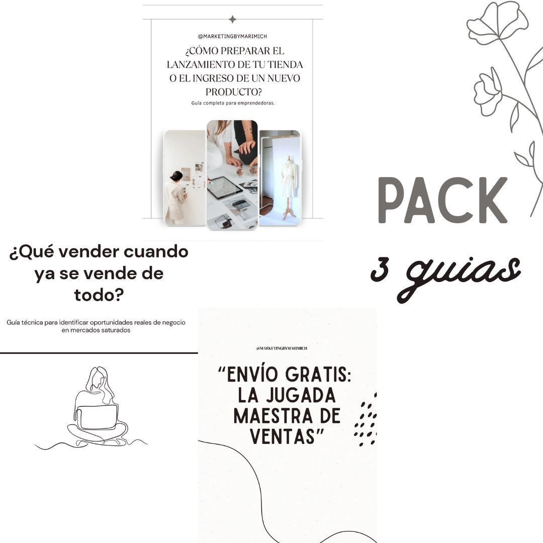 PACK 3 guías básicas