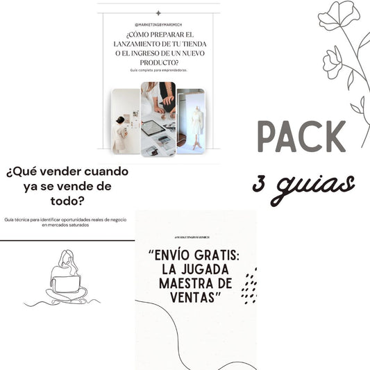 PACK 3 guías básicas